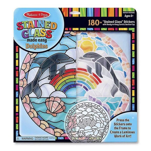 Продукт Melissa and Doug Делфини - Стъклопис  - 0 - BG Hlapeta